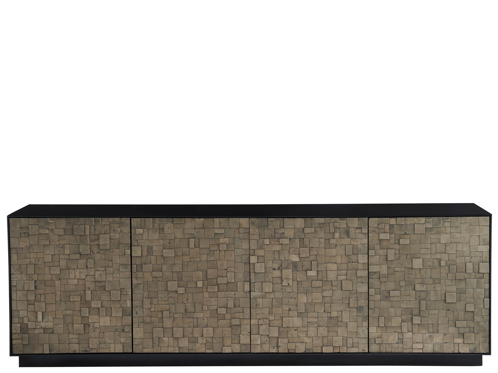 American Home Furniture Universal Furniture Cosmallo Credenza Pyrite/Matte Black