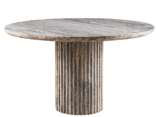 American Home Furniture Universal Furniture Meadow Dining Table White Travertine