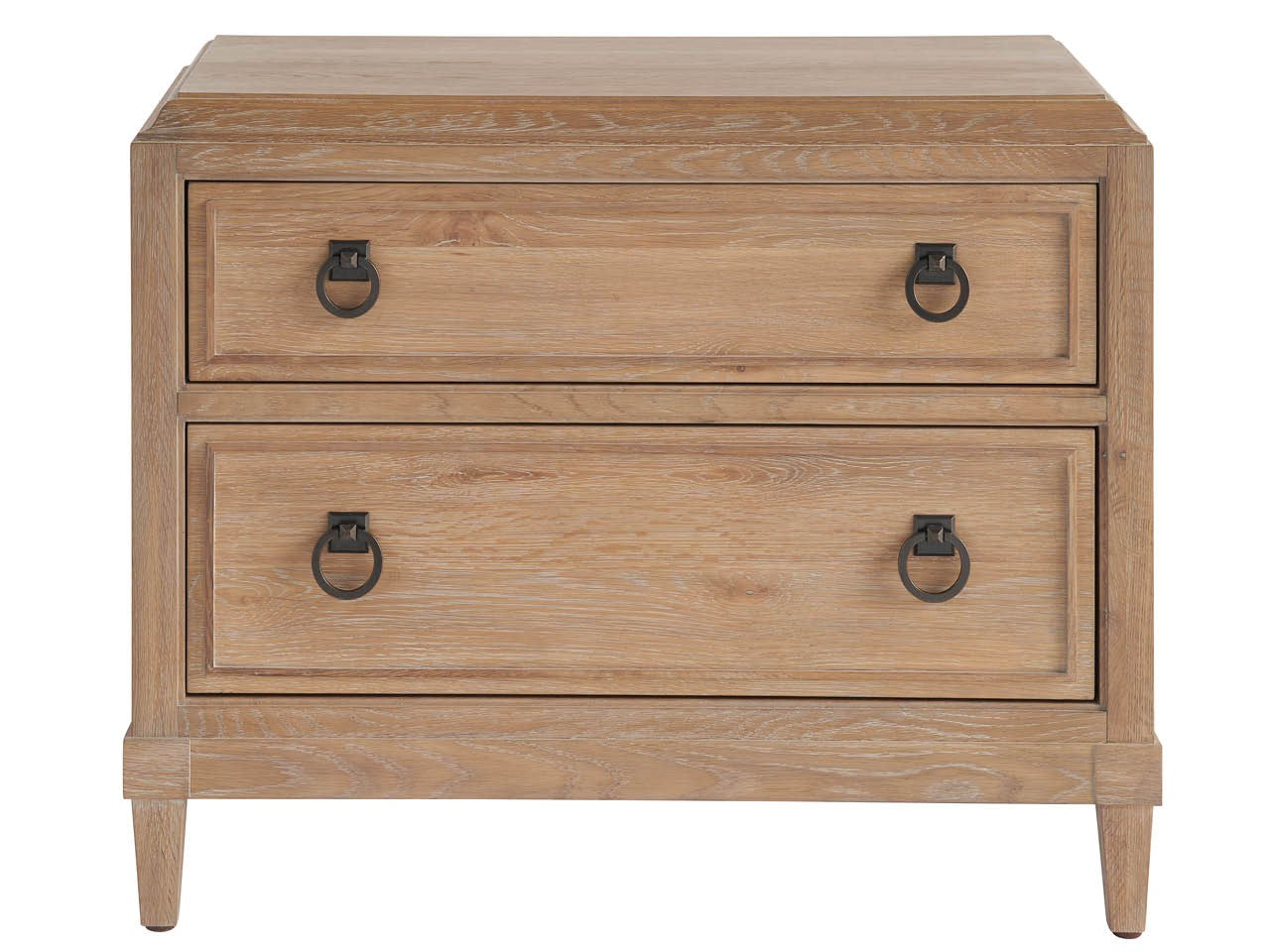 American Home Furniture Universal Furniture Sienna Two Drawer Nightstand Sienna