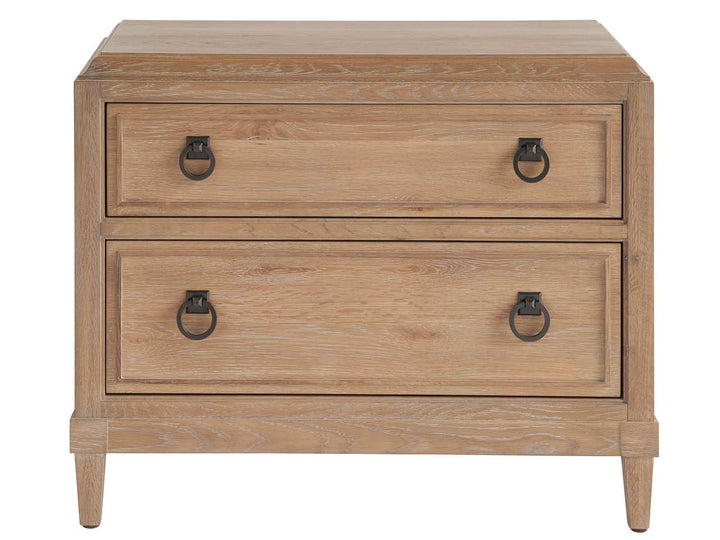 American Home Furniture Universal Furniture Sienna Two Drawer Nightstand Sienna