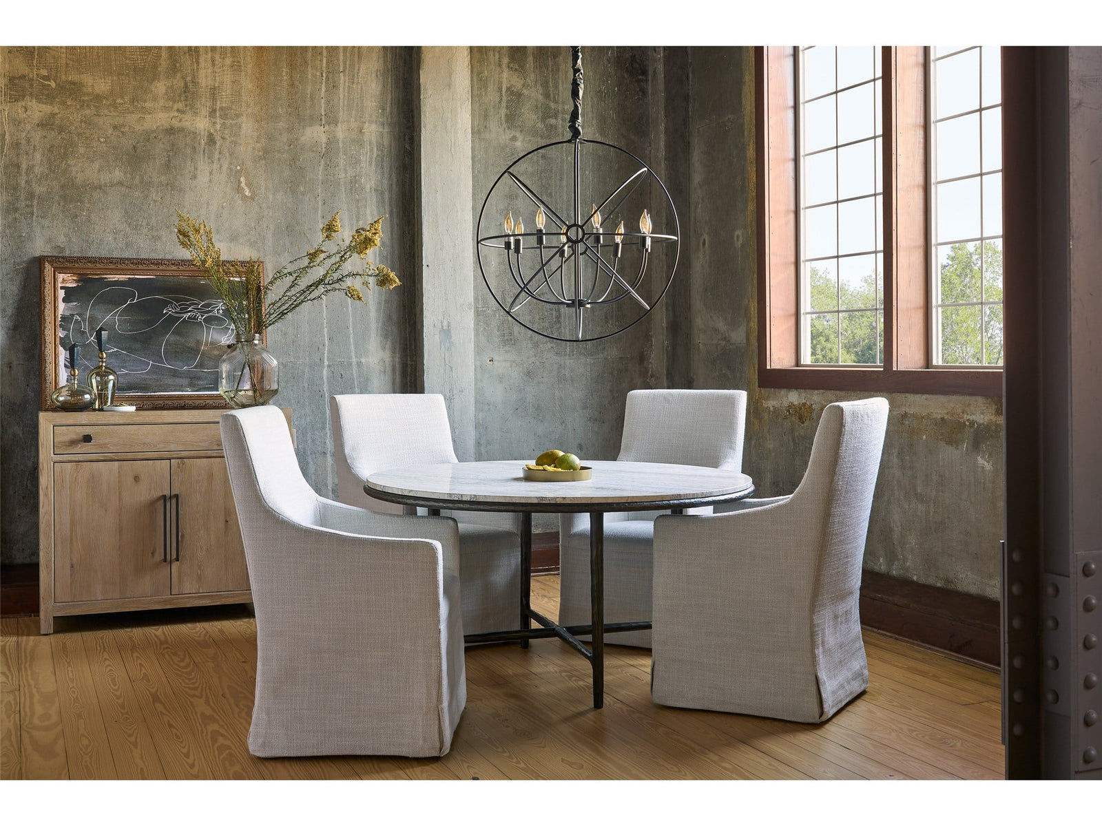 American Home Furniture Universal Furniture Griffith Park Round Dining Table 
