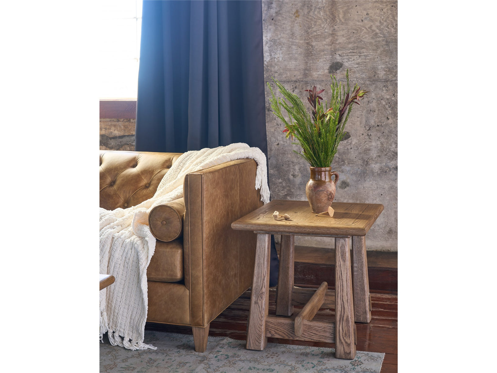 American Home Furniture Universal Furniture Sienna Rectangular End Table Sienna