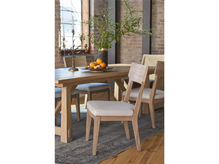 American Home Furniture Universal Furniture Canyon Wood Back Side Chair - Set of 2 Canyon