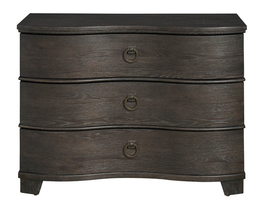 American Home Furniture Universal Furniture Griffith Park Serpentine Chest Obsidian