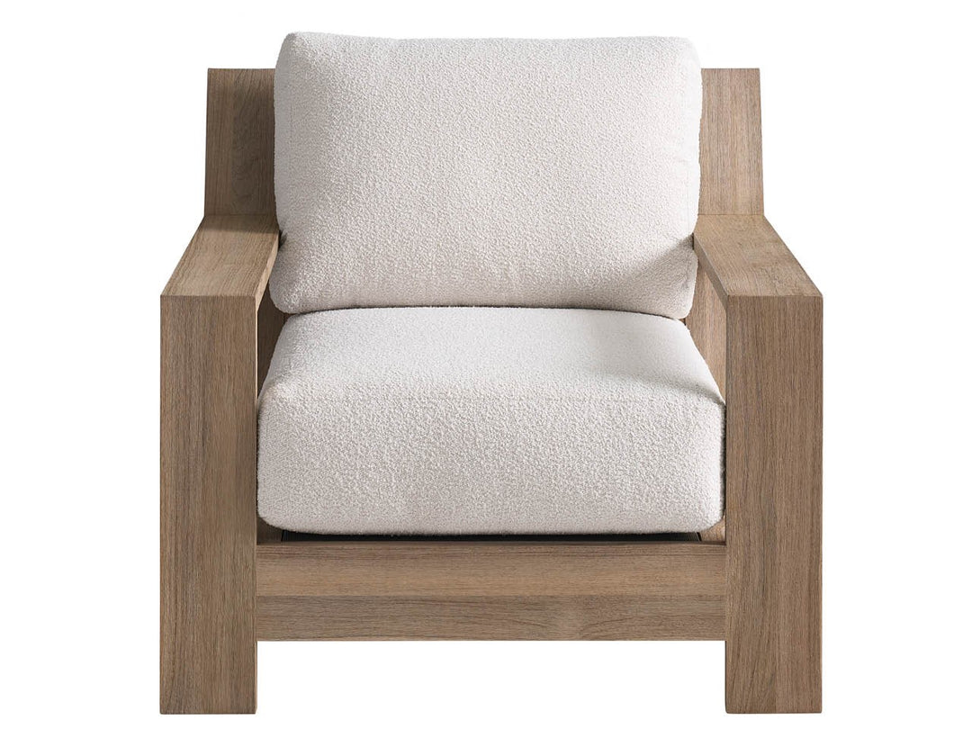 American Home Furniture Universal Furniture Saratoga Lounge Chair Warm Weathered Teak