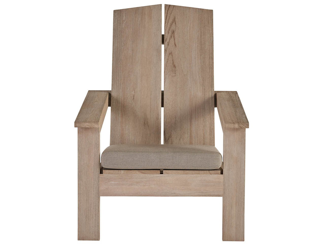 American Home Furniture Universal Furniture Saratoga Adirondack Chair Warm Weathered Teak