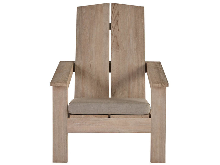 American Home Furniture Universal Furniture Saratoga Adirondack Chair Warm Weathered Teak