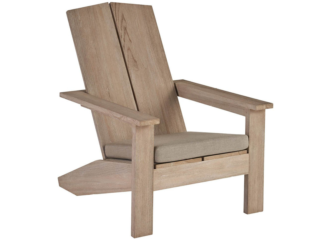 American Home Furniture Universal Furniture Saratoga Adirondack Chair Warm Weathered Teak