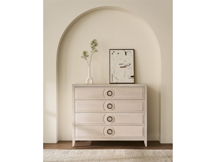American Home Furniture Universal Furniture Lizmore Chest White Oak