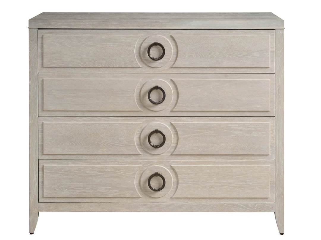 American Home Furniture Universal Furniture Lizmore Chest White Oak