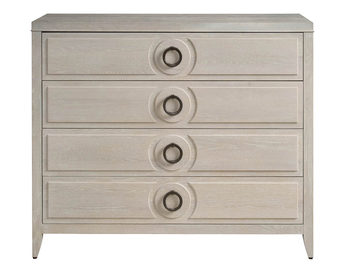 American Home Furniture Universal Furniture Lizmore Chest White Oak