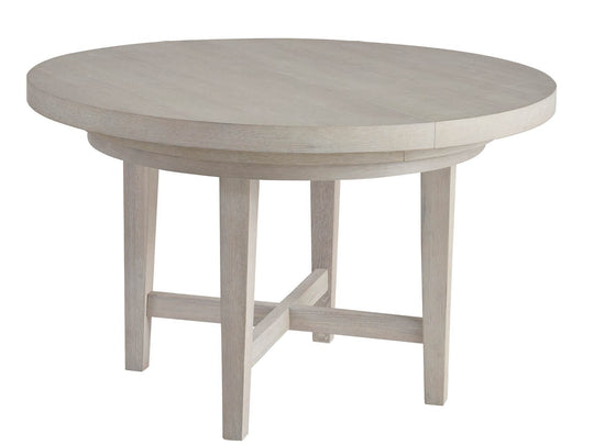 American Home Furniture Universal Furniture Scavino Round Dining Table White Oak