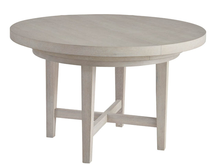 American Home Furniture Universal Furniture Scavino Round Dining Table White Oak