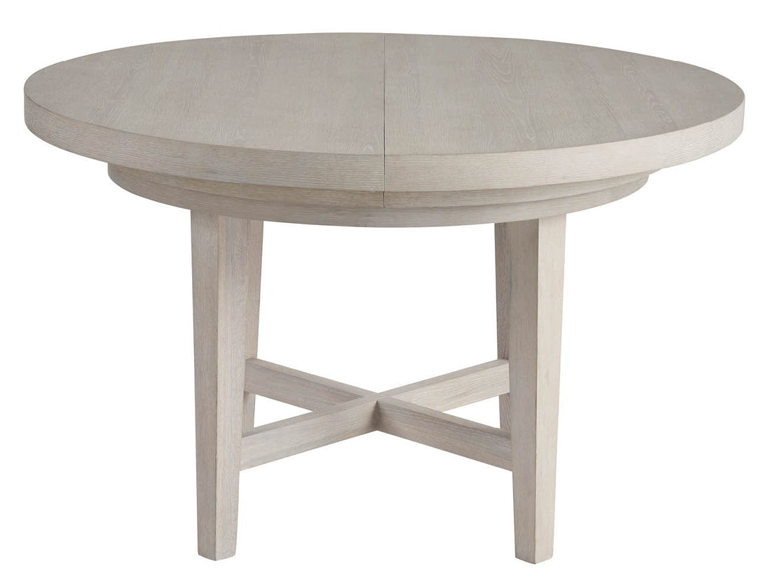 American Home Furniture Universal Furniture Scavino Round Dining Table White Oak