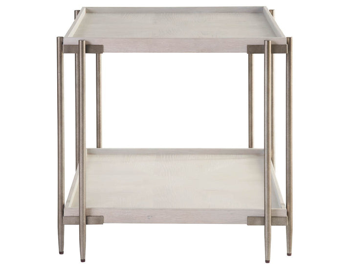American Home Furniture Universal Furniture Selkie End Table White Oak