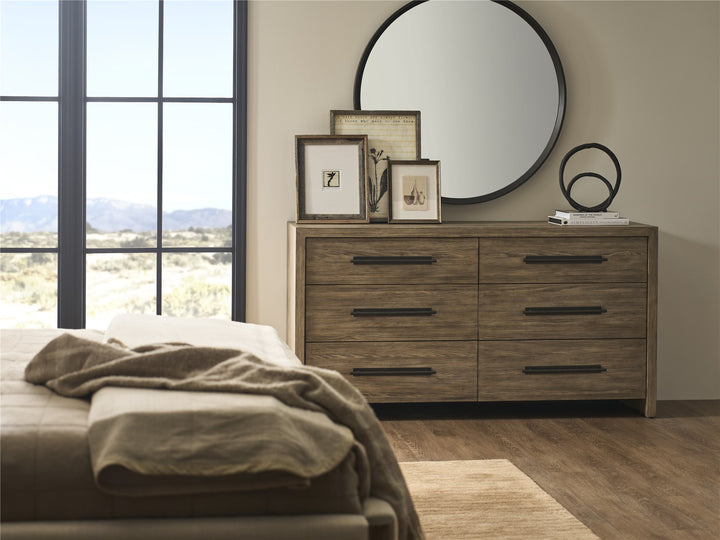 American Home Furniture Universal Furniture Boulder Six Drawer Dresser Boulder