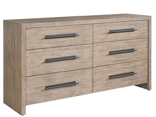 American Home Furniture Universal Furniture Boulder Six Drawer Dresser Boulder