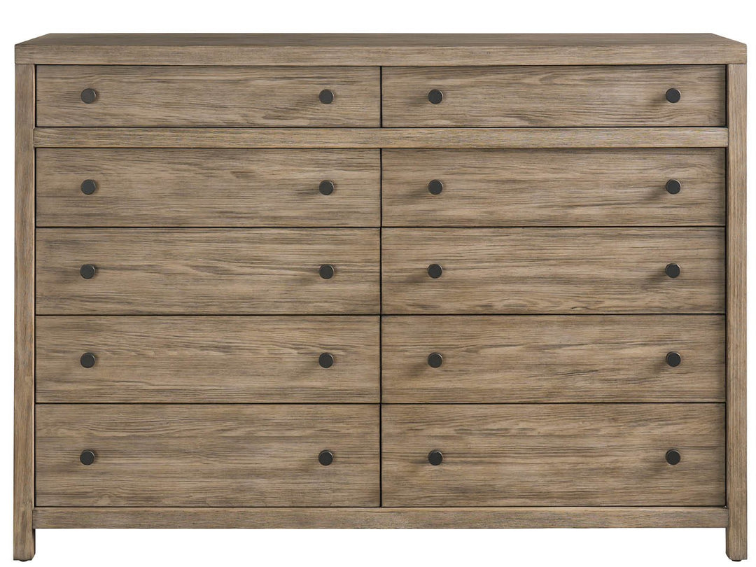 American Home Furniture Universal Furniture Boulder Ten Drawer Dresser Boulder
