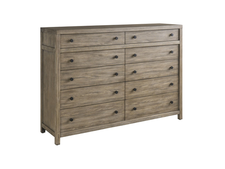 American Home Furniture Universal Furniture Boulder Ten Drawer Dresser Boulder