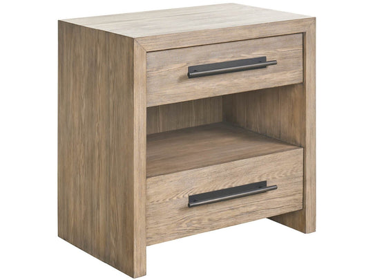 American Home Furniture Universal Furniture Boulder Two Drawer Nightstand Boulder