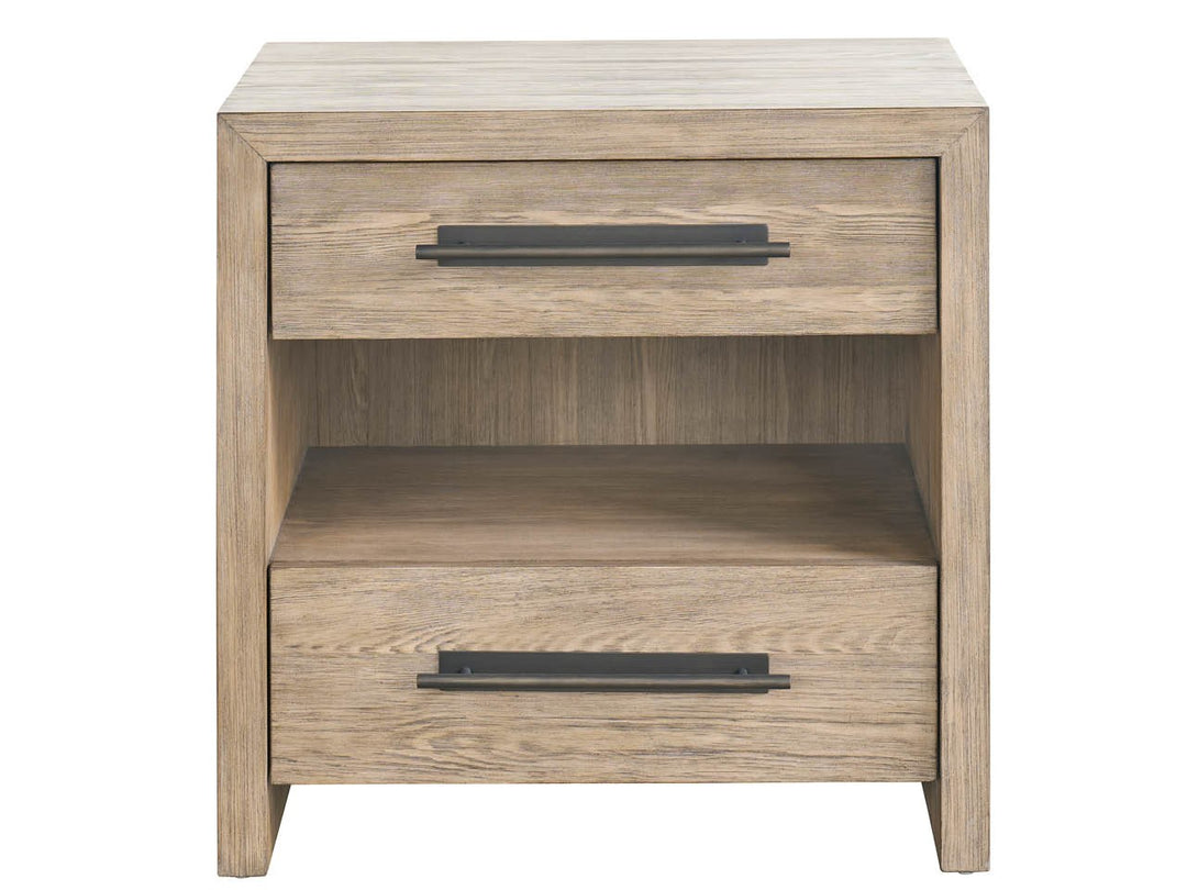 American Home Furniture Universal Furniture Boulder Two Drawer Nightstand Boulder