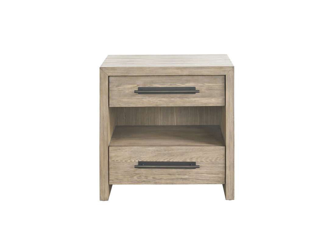 American Home Furniture Universal Furniture Boulder Two Drawer Nightstand Boulder