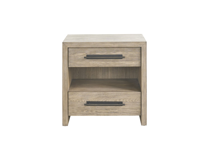 American Home Furniture Universal Furniture Boulder Two Drawer Nightstand Boulder