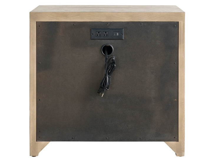 American Home Furniture Universal Furniture Boulder Three Drawer Nightstand Boulder
