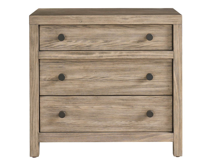 American Home Furniture Universal Furniture Boulder Three Drawer Nightstand Boulder