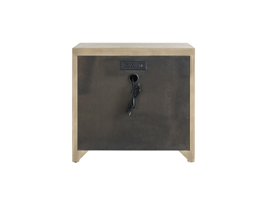 American Home Furniture Universal Furniture Boulder Three Drawer Nightstand Boulder
