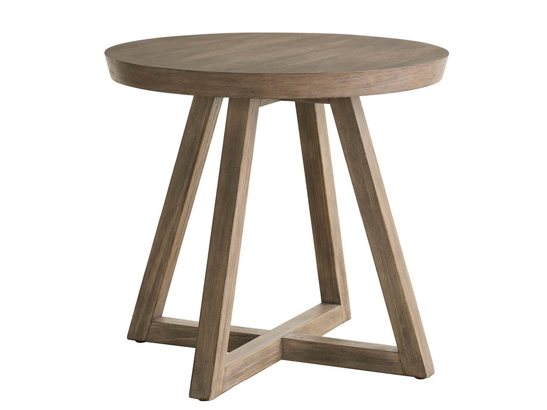 American Home Furniture Universal Furniture Boulder Round Side Table Boulder