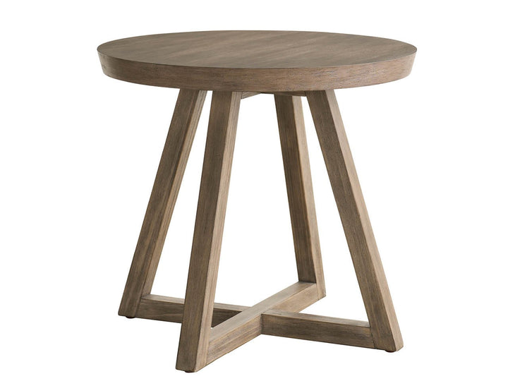 American Home Furniture Universal Furniture Boulder Round Side Table Boulder