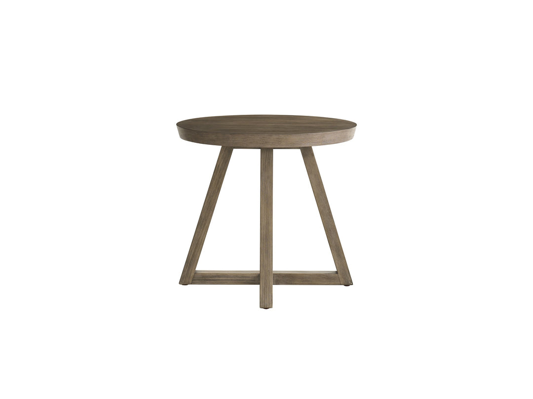 American Home Furniture Universal Furniture Boulder Round Side Table Boulder