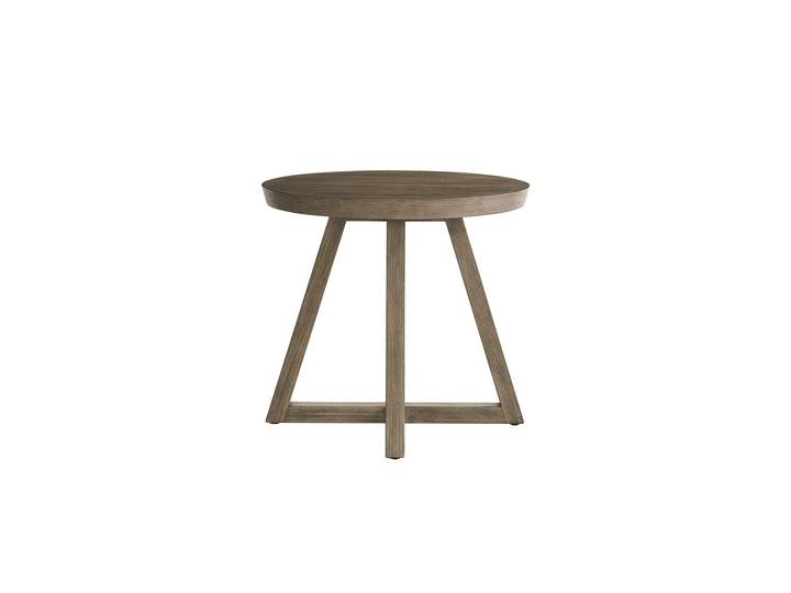 American Home Furniture Universal Furniture Boulder Round Side Table Boulder