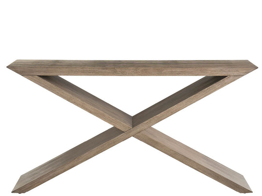 American Home Furniture Universal Furniture Boulder Cross Console Boulder