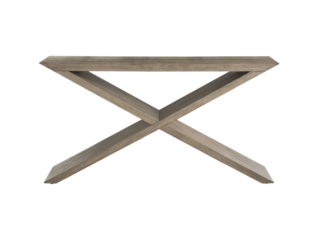 American Home Furniture Universal Furniture Boulder Cross Console Boulder