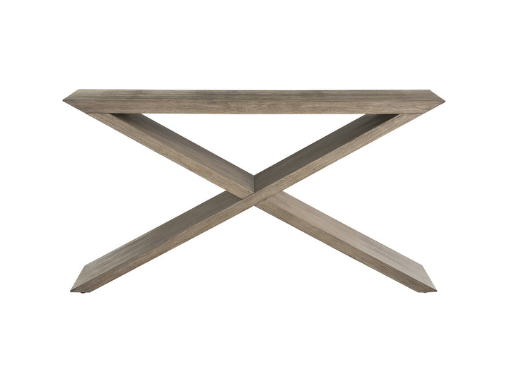 American Home Furniture Universal Furniture Boulder Cross Console Boulder