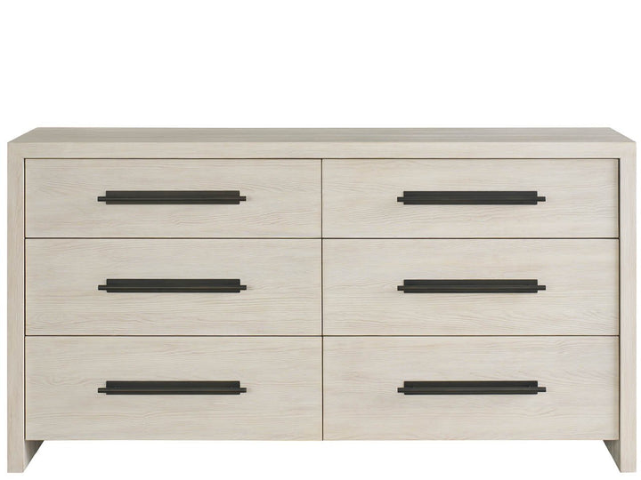 American Home Furniture Universal Furniture River Rock Six Drawer Dresser River Rock