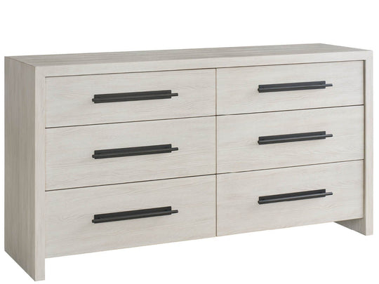 American Home Furniture Universal Furniture River Rock Six Drawer Dresser River Rock