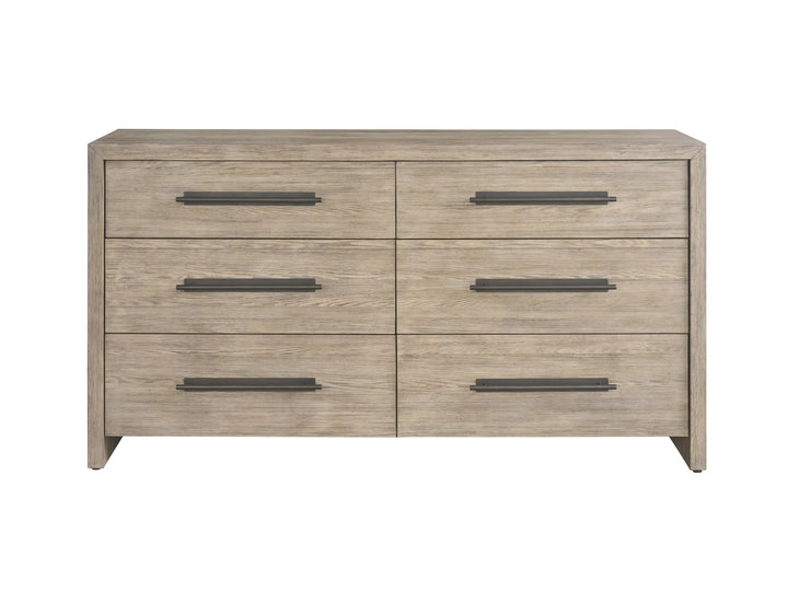 American Home Furniture Universal Furniture River Rock Six Drawer Dresser River Rock