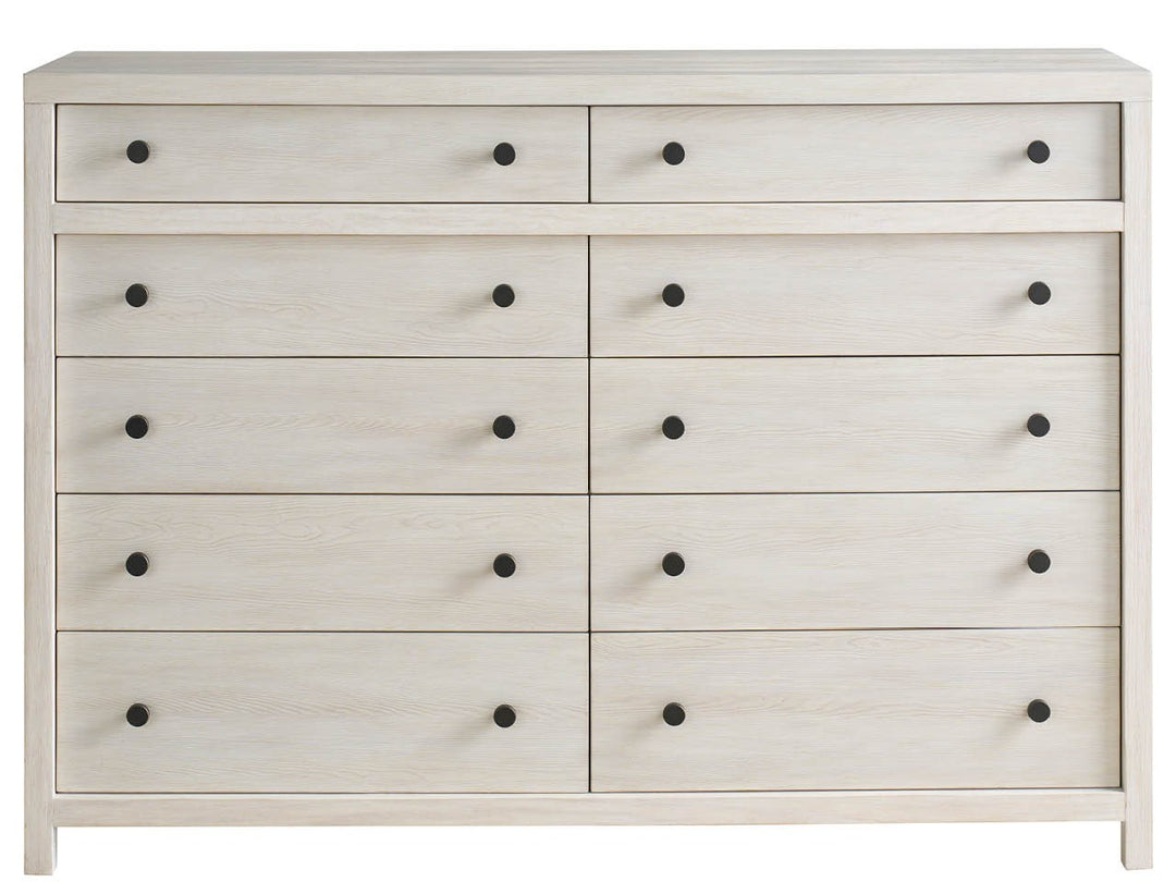 American Home Furniture Universal Furniture River Rock Ten Drawer Dresser Boulder