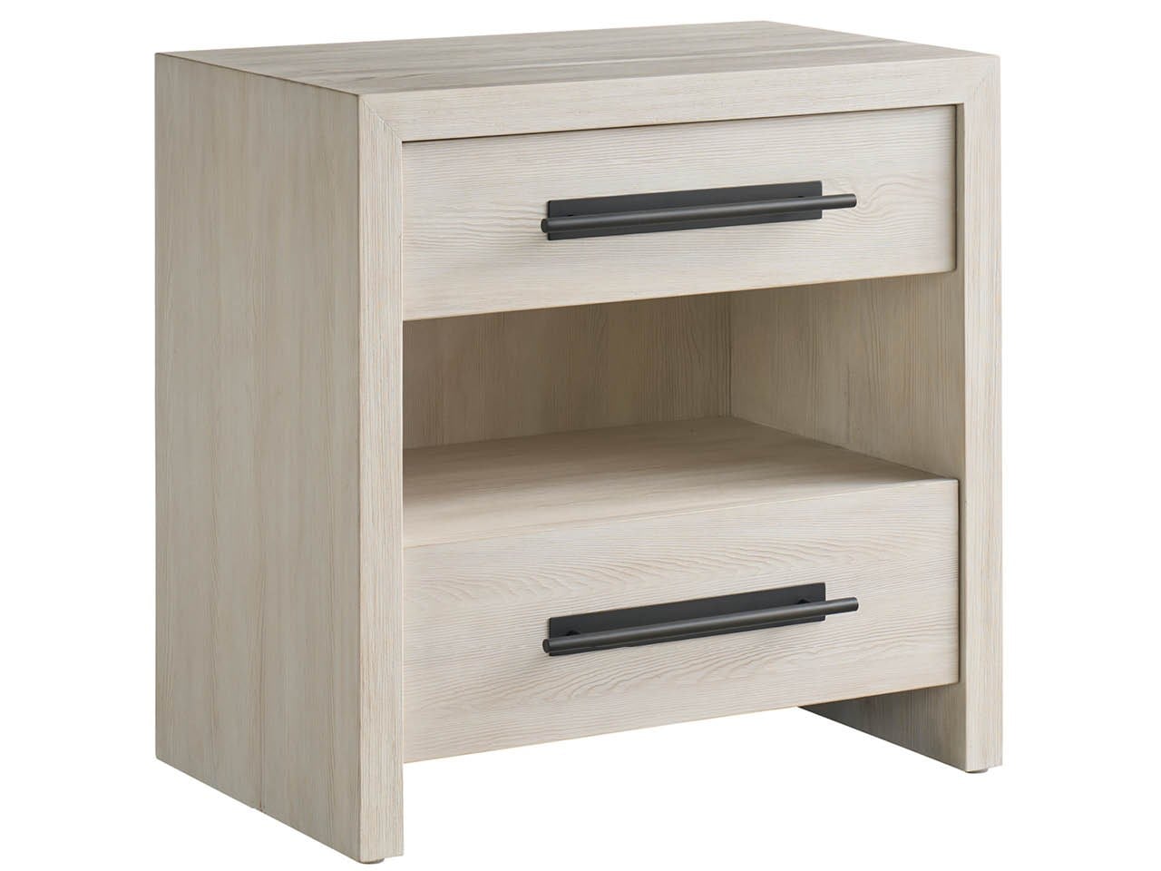 American Home Furniture Universal Furniture River Rock Two Drawer Nightstand River Rock