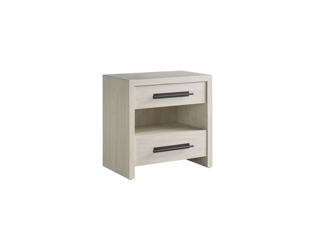 American Home Furniture Universal Furniture River Rock Two Drawer Nightstand River Rock