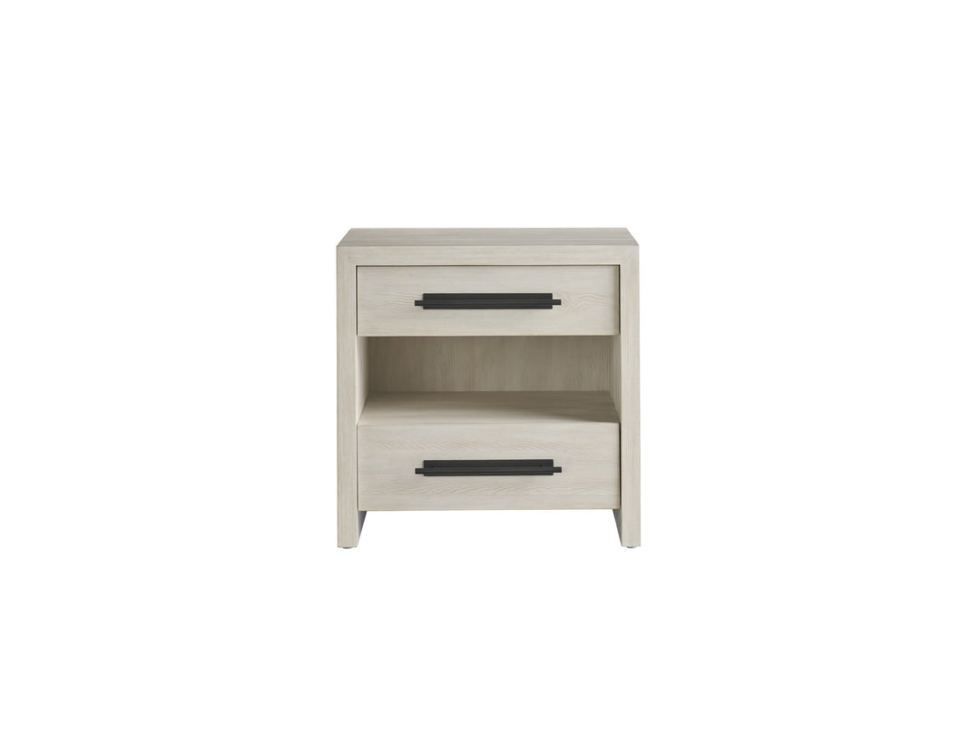 American Home Furniture Universal Furniture River Rock Two Drawer Nightstand River Rock