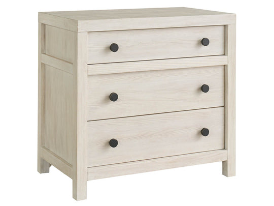 American Home Furniture Universal Furniture River Rock Three Drawer Nightstand River Rock