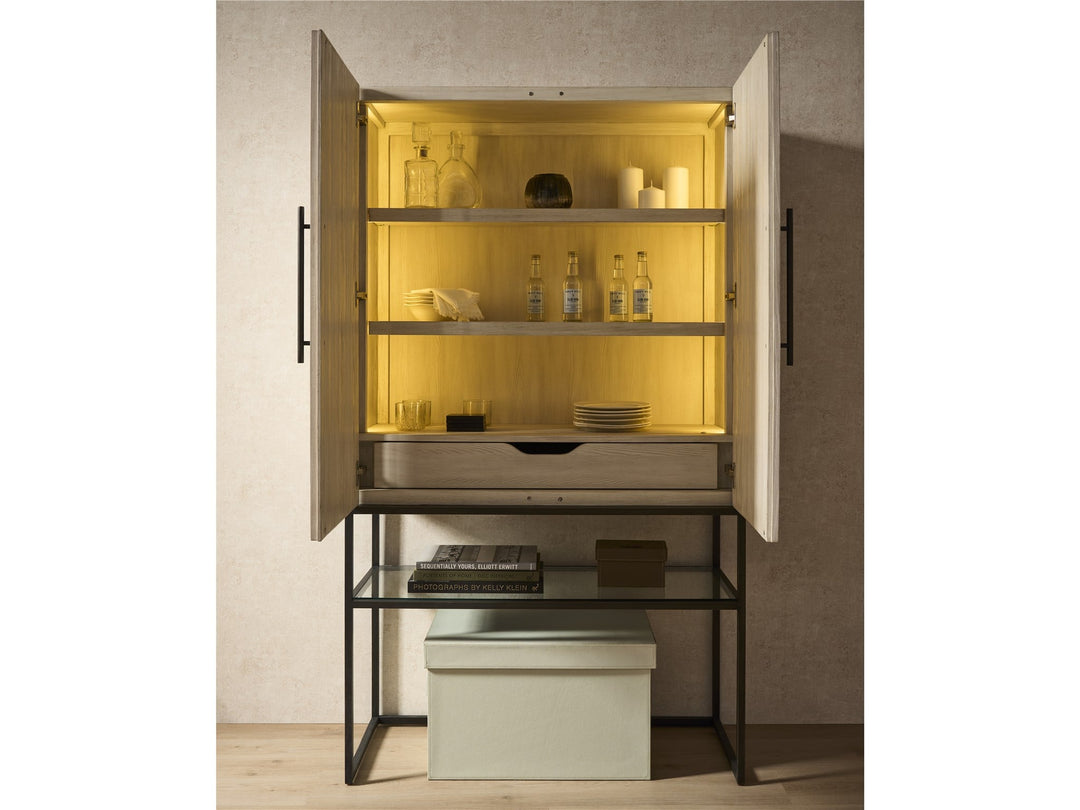 American Home Furniture Universal Furniture River Rock Bar Cabinet River Rock