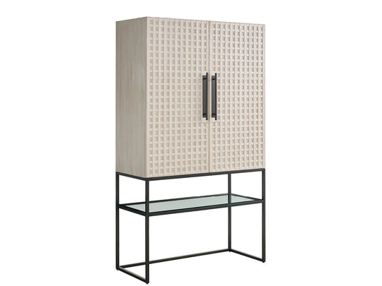 American Home Furniture Universal Furniture River Rock Bar Cabinet River Rock