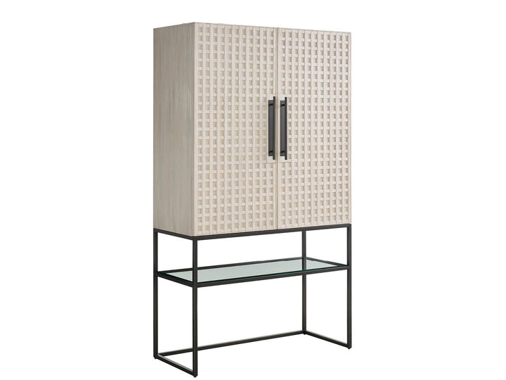American Home Furniture Universal Furniture River Rock Bar Cabinet River Rock
