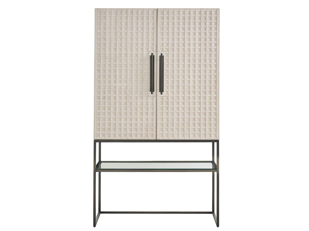 American Home Furniture Universal Furniture River Rock Bar Cabinet River Rock