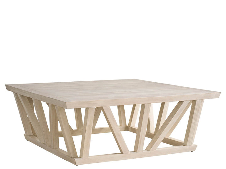 American Home Furniture Universal Furniture River Rock Square Cocktail Table River Rock